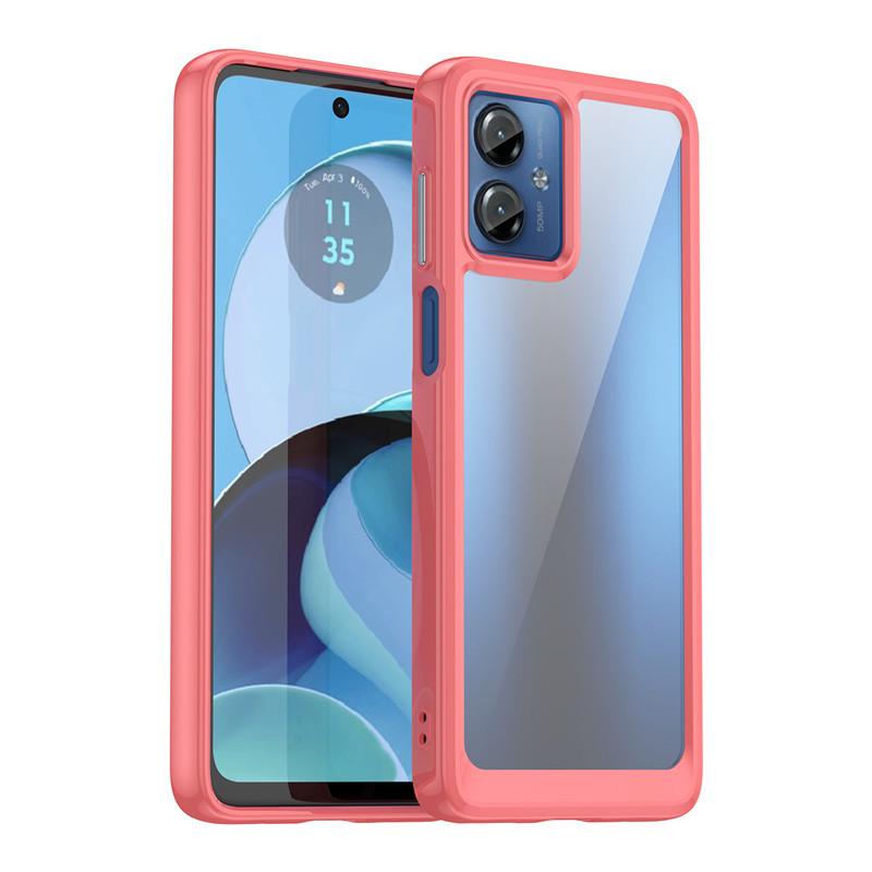 Чехол для Motorola Moto G14 Чехол для Moto G14 6,5-дюймовый цветной мягкий силиконовый прозрачный бампер для Motorola Moto G14 4G