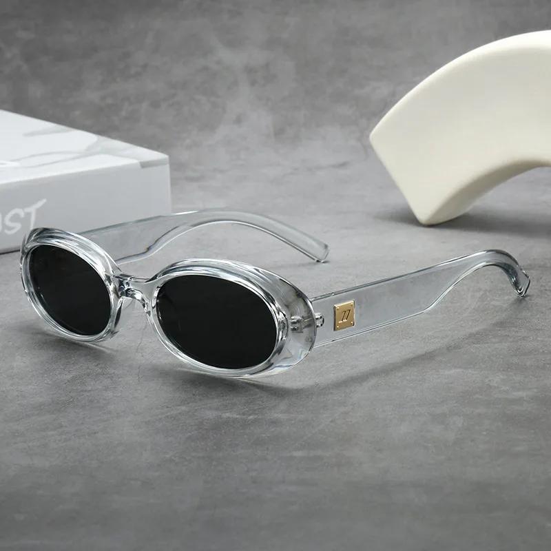 Европейские и американские очки «кошачий глаз» с маленькой оправой, эллиптические, устойчивые к УФ-лучам, солнцезащитные, для туристов, для уличной фотографии