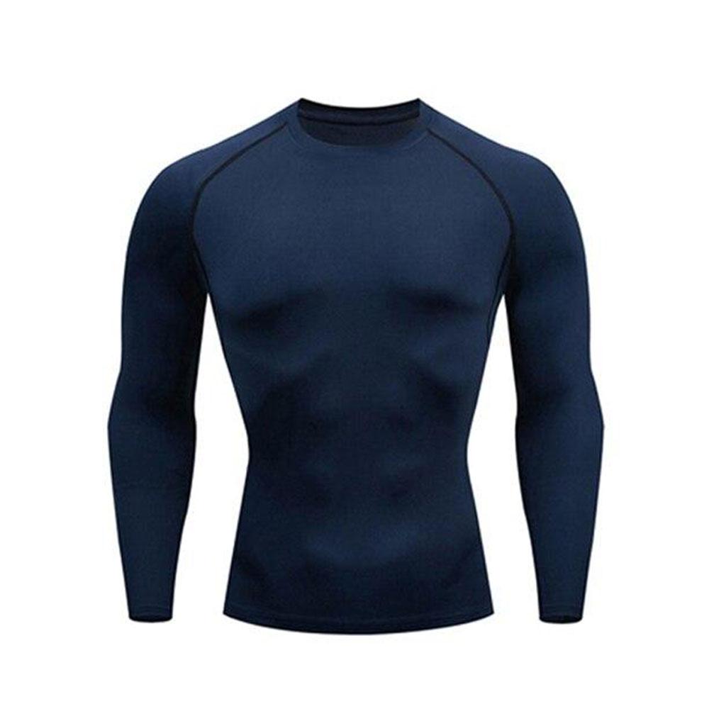 2 шт. Мужские повседневные спортивные футболки с длинным рукавом + брюки, пуловеры, толстовки, леггинсы, брюки для фитнеса, тренировок, бега