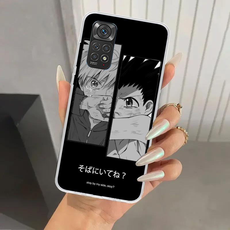 Чехол для телефона Hunter HXH Аниме для Xiaomi Redmi Note 15 14 14S 13 12S 12 Pro 11S 11 Plus 11T 11E 10S Мягкий чехол-накладка Redmi N
