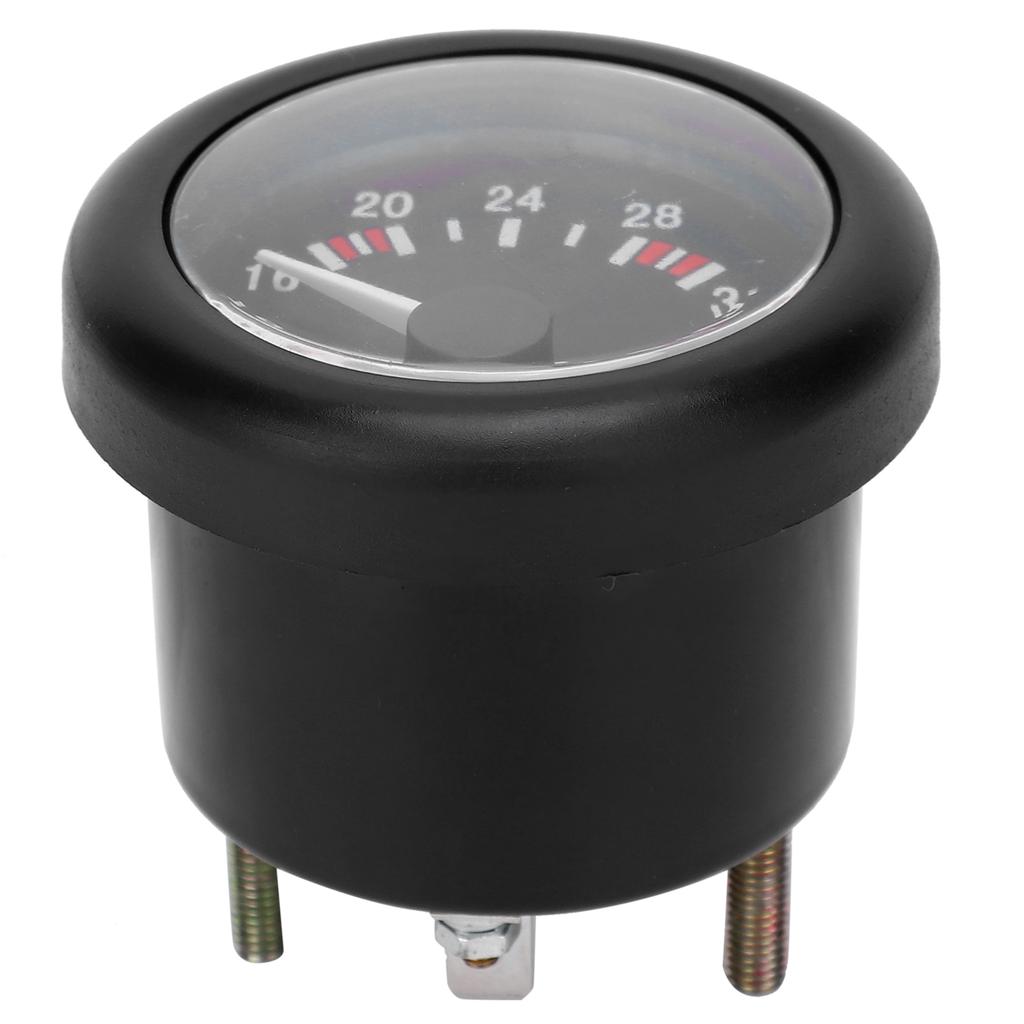 Battery Voltmeter Digital Pointer Unit Voltage Gauge Mechanical Manometer DC 24V VDG117