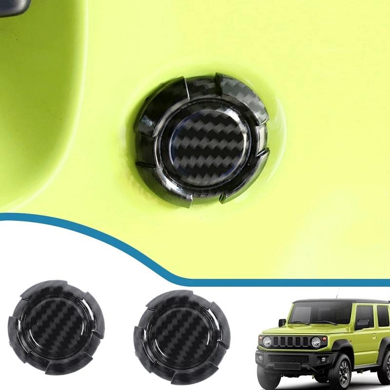 For Suzuki Jimny JB64 JB74 2019 2020 201 2022 2023 Car Door Key Jack Hole Decoration Door Lock Cover Trim Exterior Accessories