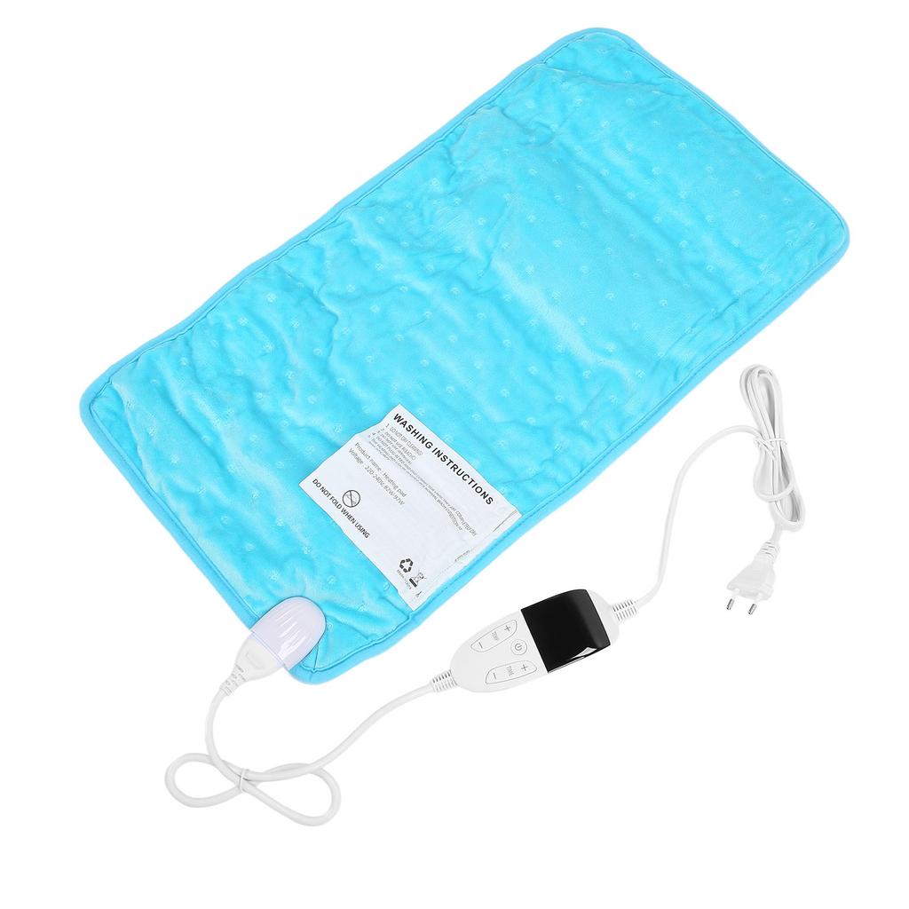 Электрический подогреваемый плед, быстро нагревающийся, обезболивающий, ЖК-дисплей, домашние одеяла для спины, шеи и