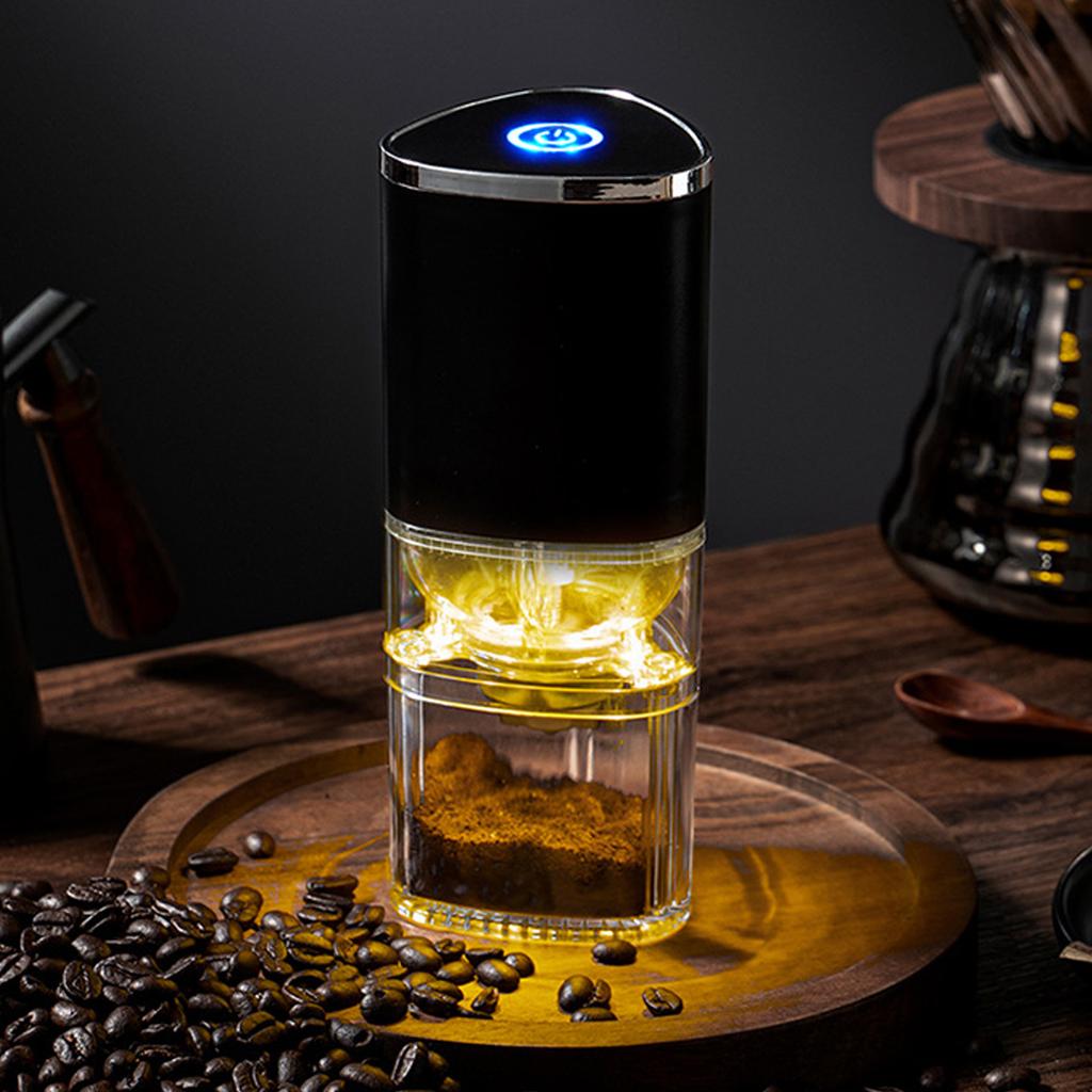 Маленькая кофемолка автоматическая улучшенный вкус портативная электрическая кофемолка перезаряжаемая 155 мл многофункциональная для улицы