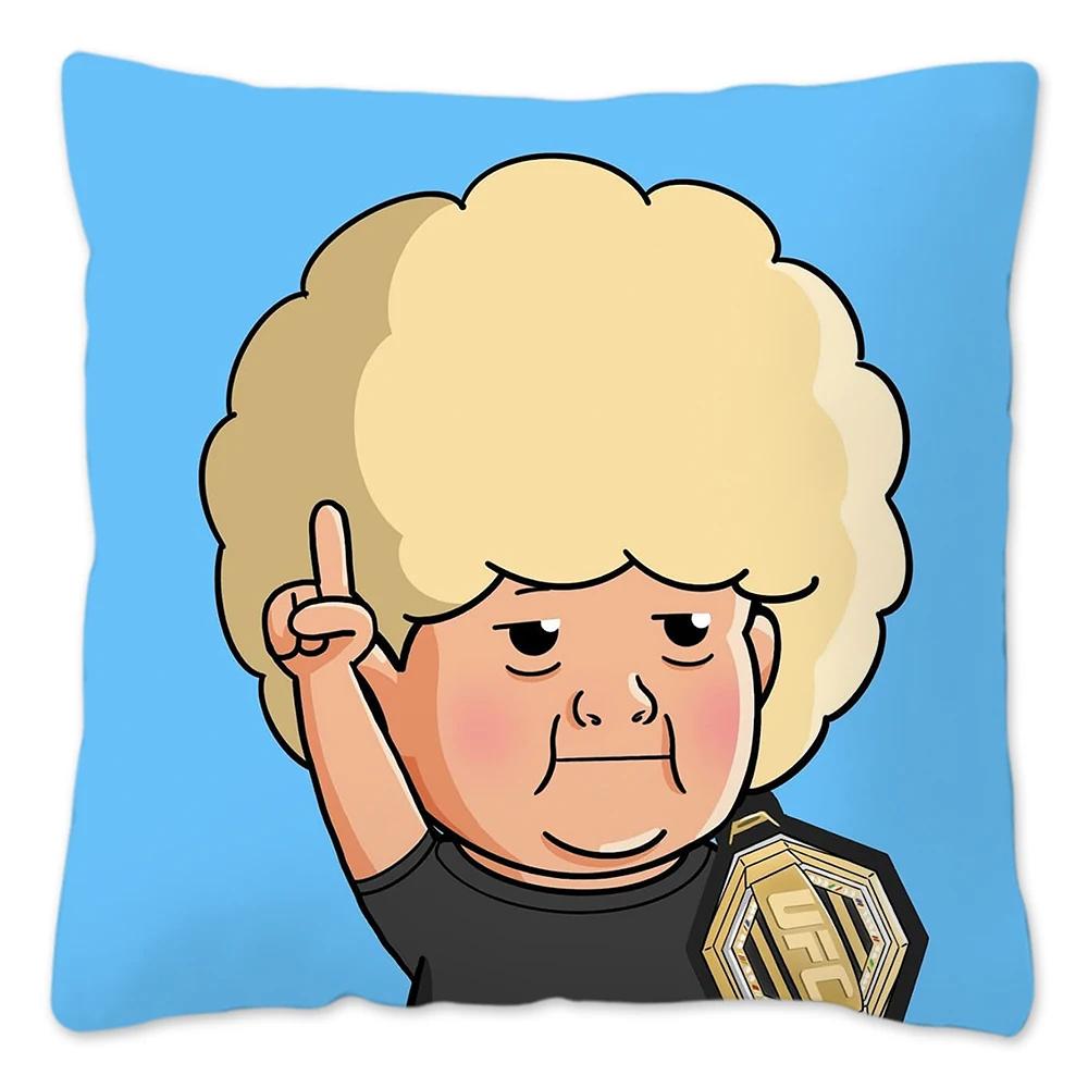 Наволочка Hasbulla Hasbullah Meme, наволочка для украшения дома, 45x45 см, 40x40 см, 50x50 см, наволочка для подушки Housses De Coussin