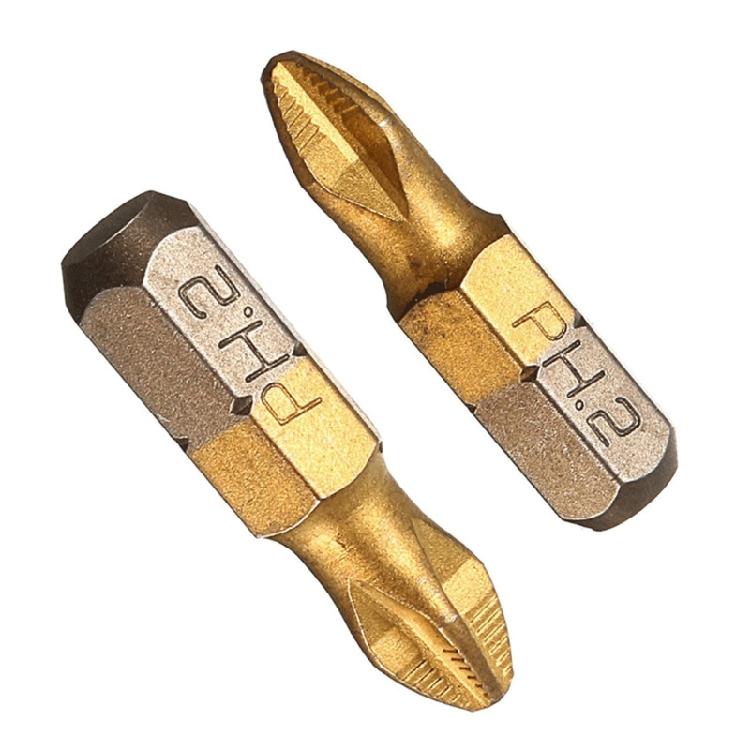 Complete 10pcs PH2 Screwdriver Bit CrossBit Set for Various Applications