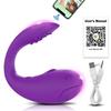 Приложение Bluetooth Control Вибратор для женщин Клитор G Spot Фаллоимитатор-массажер 2 двигателя Вибрирующие трусики «Яйцо любви» Секс-игрушки для взрослых