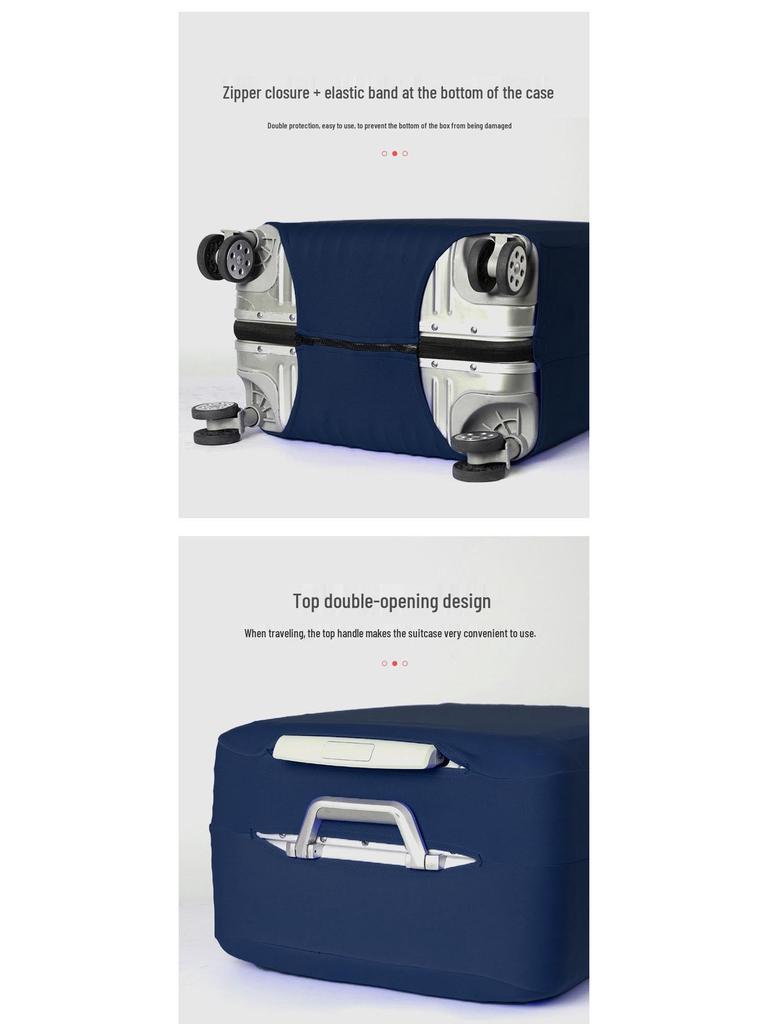 Elastic, Wear-Resistant Luggage Cover for Suitcases - Durable, Protective & Dust-Resistant.