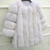 Women Plus Size Short Faux  Coat Warm Ry Jacket Long Sleeve Outerwear