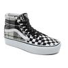 Vans SK8 Клетчатые Шахматные Платформа 2.0 Высокие Кеды для Скейтборда Унисекс Черный Белый VN0A3TKNVYD