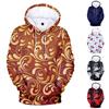 New Autumn 3D Digital Printing Hooded Sweater Creative Printing