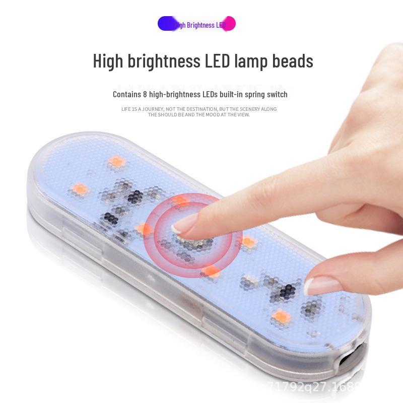 USB Rechargeable Car Interior LED Touch Light