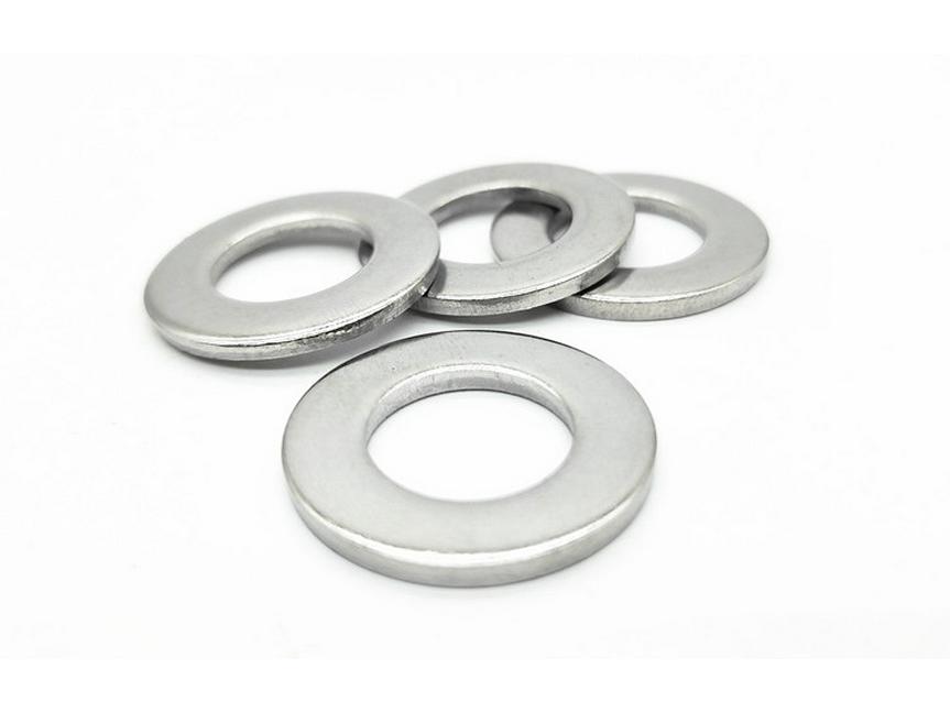 American Style 304 Stainless Steel Flat Washer - Large Metal Spacer, Sizes: 1/4", 5/16", 3/8", 1/2"