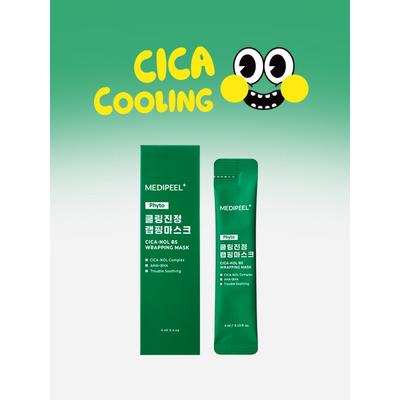 Medi Peel Cica Cooling Soothing Wrapping Mask 4 Ml 4 Pack