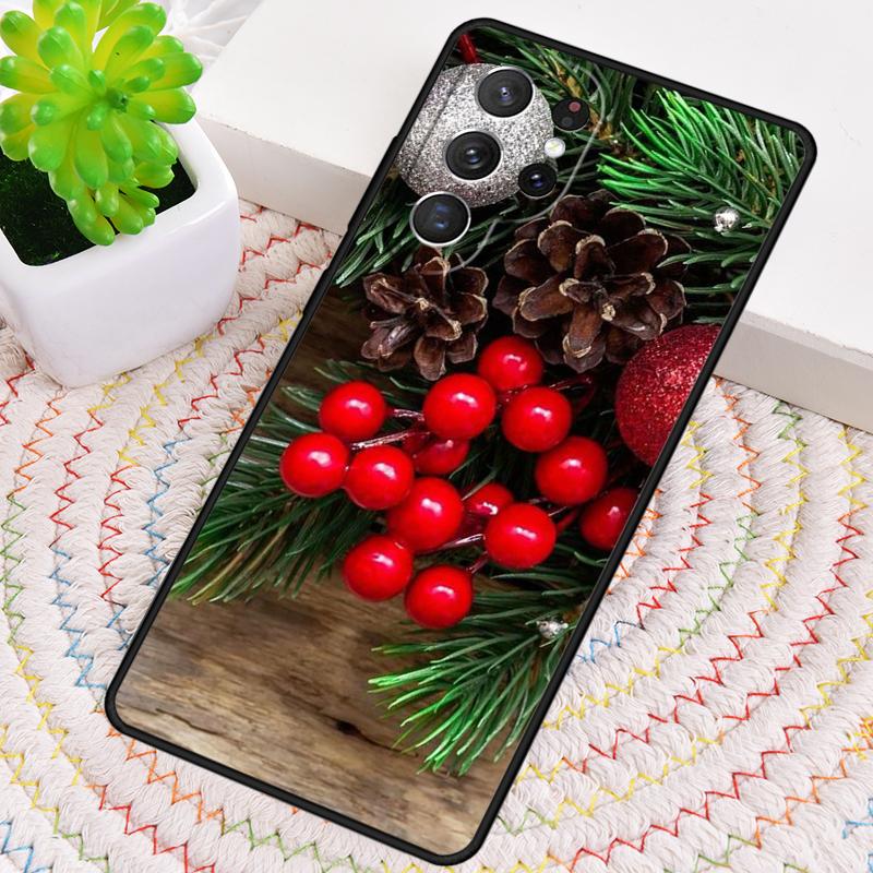 Чехол для телефона 'Рождественская елка Новый год Арт' для Samsung Galaxy note 10 pro S26 Ultra S23 S24 FE S25 S21 S22 PLUS ударопрочный