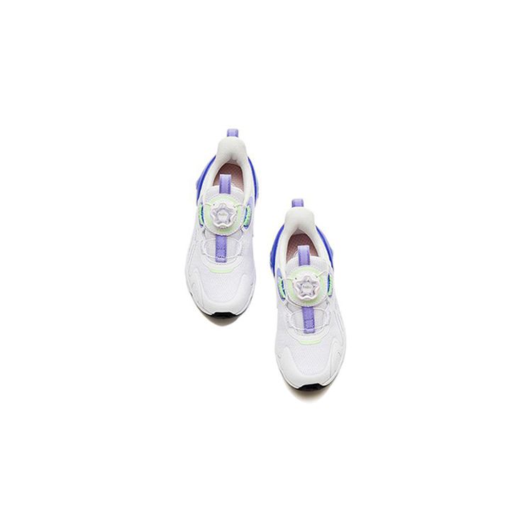 Anta Durable Breathable Lightweight Low-Top Kids Running Shoes Kids Sneakers White Purple A322339950-1