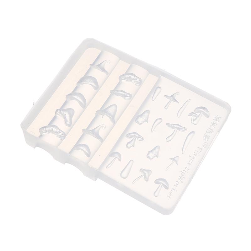 Силиконовая форма для штамповки дизайна ногтей в виде гриба, форма для маникюра для профессиональных мастеров маникюра и энтузиастов, инструмент для ювелирных изделий