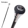 Black Silver Number Silver Walking Cane Fashion Decorative Walking Stick Gentleman Elegant Cosplay Cane Crosier 92cm