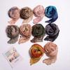 180x90cm Women Patchwork Scarf Tie-dye Headscarf Musulman Shawls And Wraps