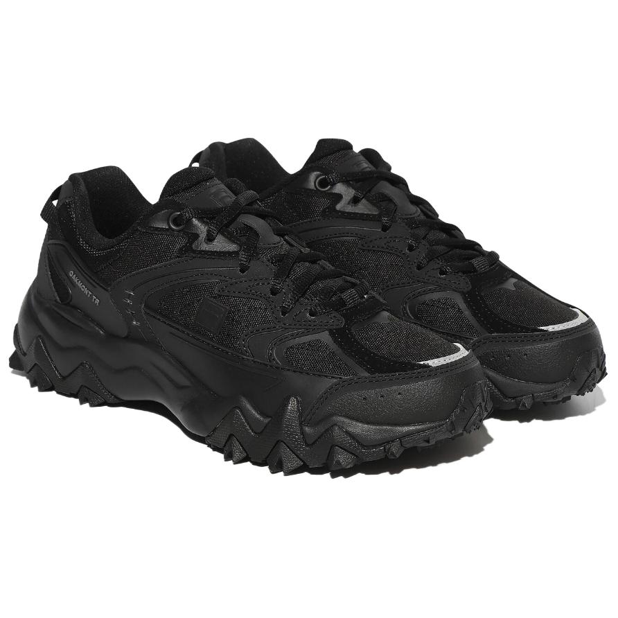 Fila Oakmont Comfortable Versatile Low-Top Casual Shoes Unisex Sneaker Black 1RM02903G001