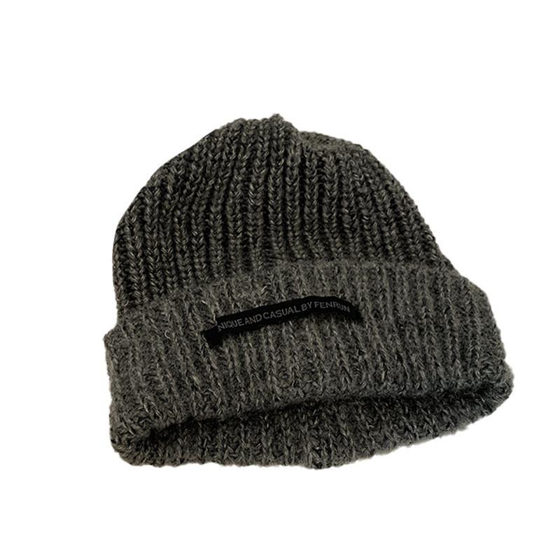 Elegant Cozy Winter Knit Hat For Women Warm Loose-fit Beanie In Trendy Colors