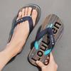 Летние шлепанцы мужские нескользящие и дезодорирующие тапочки с мягкой подошвой Вьетнамские облегченные летние тайские сандалии с пальцами