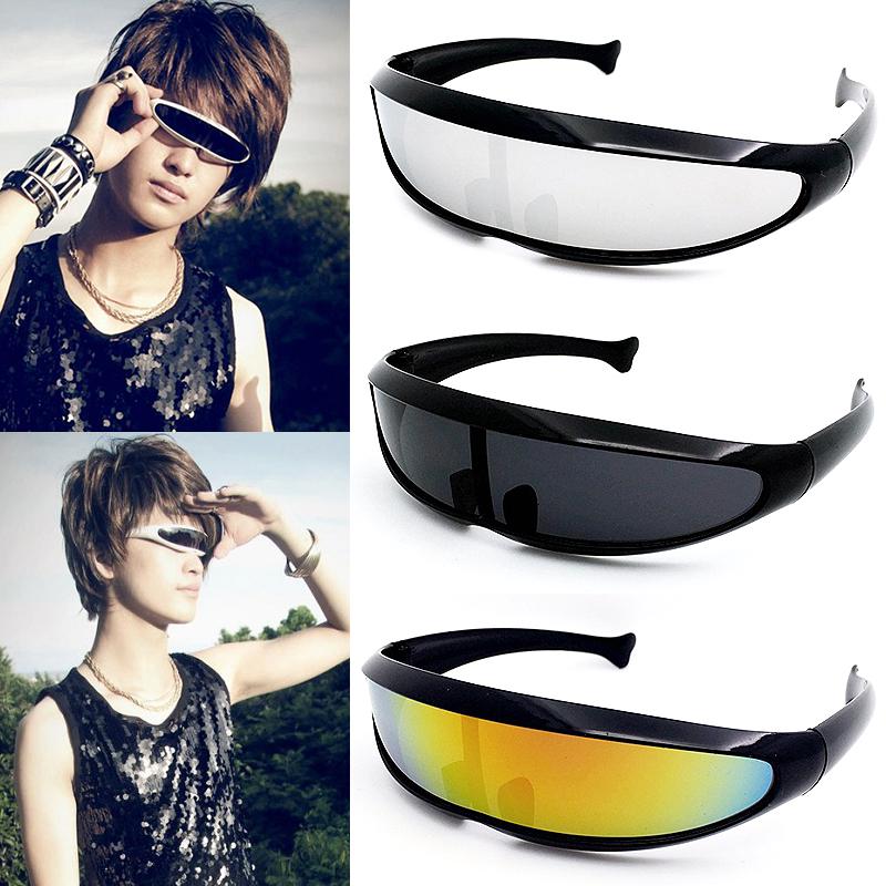 Защита линз лазерного робота Крутые солнцезащитные очки Индивидуальность Стильные Новые Аксессуары