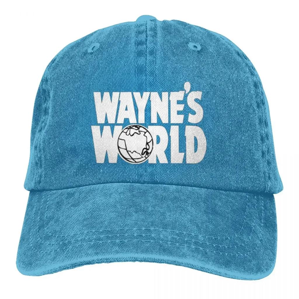 Бейсбольная кепка Waynes World Популярная комедийная кепка Kpop Rock Trucker Hat Дышащая унисекс мужская мода индивидуальный логотип бейсболки