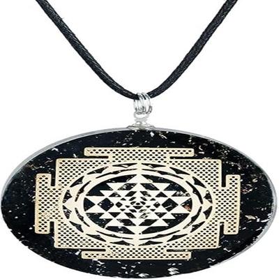 Кулон Orgone, ожерелье из черного турмалина, генератор энергии Orgone, защитное ожерелье из кристалла Orgo