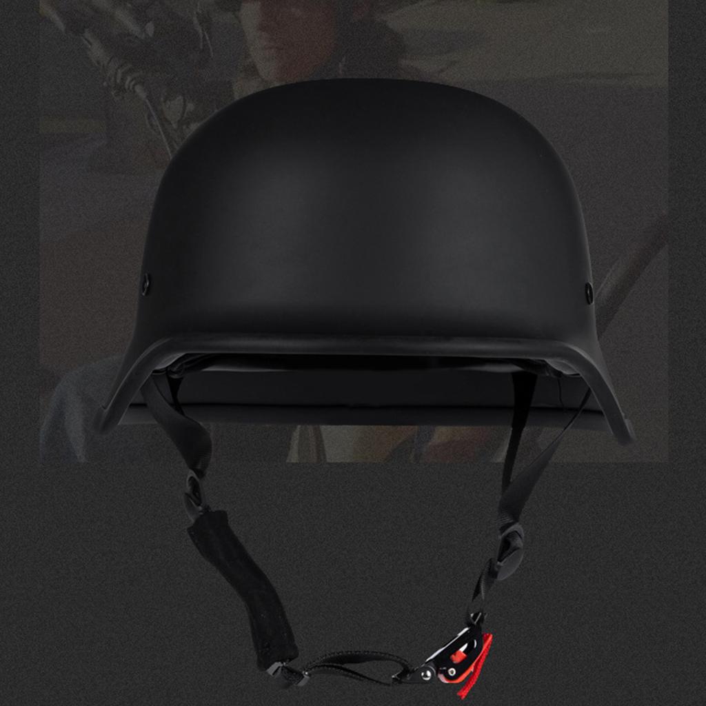 Мотоциклетный полушлем в немецком стиле с открытым лицом Cruiser Chopper Байкерские кепки с черепом Шлем Велосипедные защитные кепки