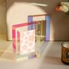 Colorful Acrylic Photo Frames Modern Simple 6 Inches Poster Painting Ins Style Table Picture Frames Wall Decoration Creative DIY