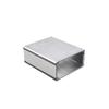 CNC Aluminum Extrusion Profile Enclosure PCB Heat Sink Boxes Case Factory Customized Metal Electronic Junction Box Housing