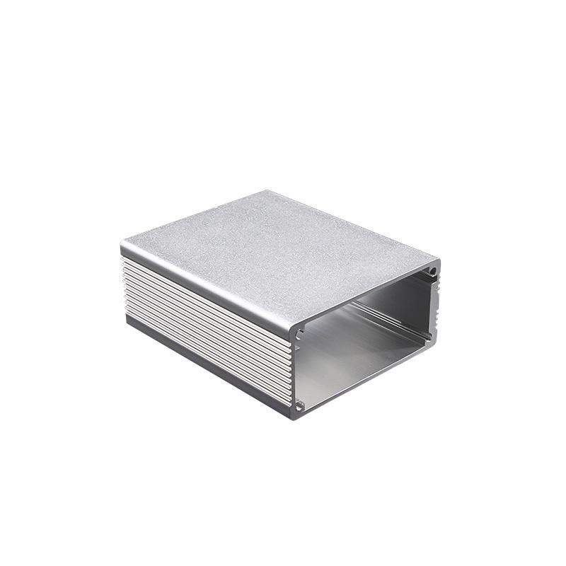 CNC Aluminum Extrusion Profile Enclosure PCB Heat Sink Boxes Case Factory Customized Metal Electronic Junction Box Housing