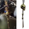 Rust-resistant Retro Electroplating Non-Fading Delicate Craft Motorcycle Skull Key Pendant Car Accessory
