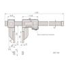 Mitutoyo Carbon Digimatic Caliper (552-304-10) CFC100G