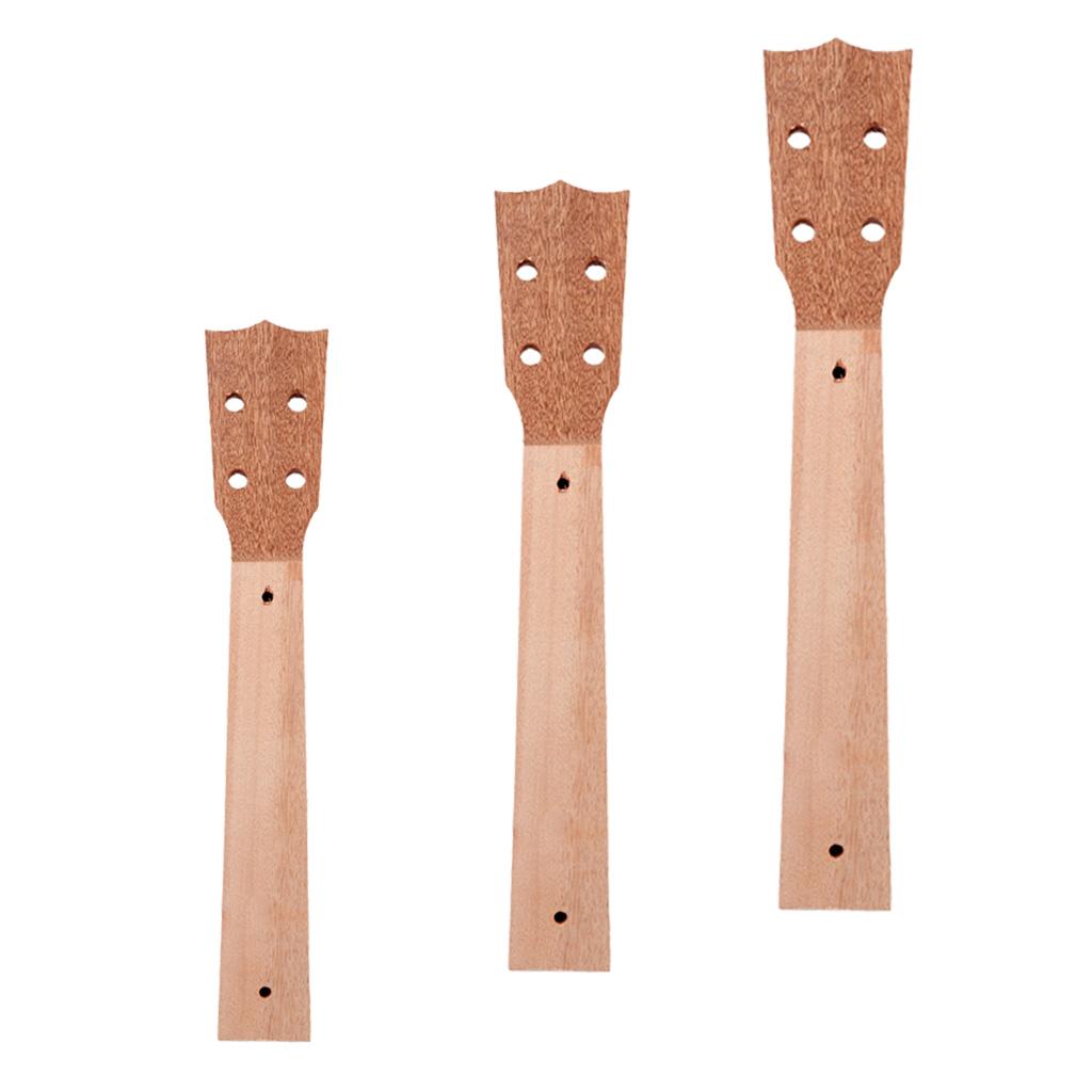 21'' 23'' 26" Ukulele Neck Head for Ukelele 4 String Mini Guitar Luthier