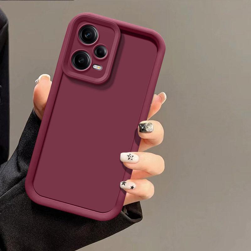 Чехол для Xiaomi Redmi Note 12 Pro+ Чехол для телефона Redmi Note 12 Pro Plus Защита от падений Роскошный Конфетный Матовый Мягкий Чехол