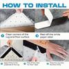 Removable Non-Slip Tape Adhesive Carpet Sticker Corner Pad Anti-slip Mat  Bedroom