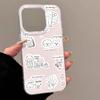 Расписной чехол для телефона для iPhone 12 13 15 16 iPhone 16 12 13 14 15 Pro 14 15 16 Pro Max Полное покрытие Противоударный Защита от отпечатков пальцев Свежий стиль Защитный чехол