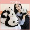 Adorable Soft Plush Panda Doll Cuddly Bear For Girls Perfect As Sleep Pillow Gift