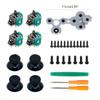 Joystick Sensor Module Cap Conductive Silicone Rubber Pad T6 T8 Screws Screwdriver Crowbar for XBOX One Game Controller