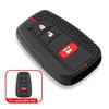 2/3/4 кнопки силиконовый чехол для автомобильного ключа держатель для брелока для Toyota Prius Camry Corolla Avalon CHR RAV4 Land Cruiser Prado брелок