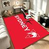 Sydney Swans A Rug Suitable for Office Chair Areas Living Rooms and Computer Desks Perfect for Home Offices and an Ideal Holiday Gift