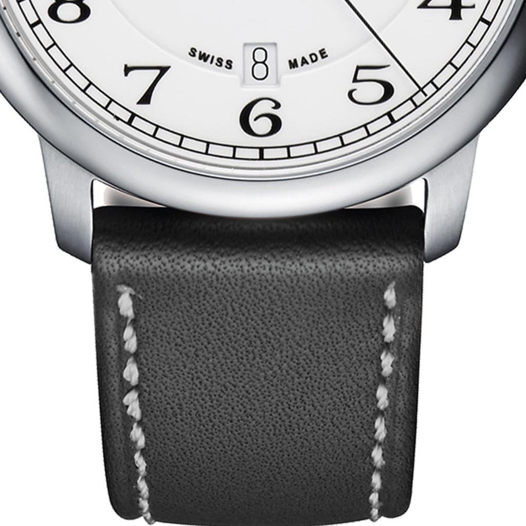 Watch 3 Hand Date Amaranto Swiss Made Black [Davosa] 162.480.26 Men's