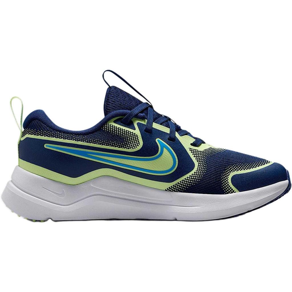 Nike Cosmic Runner GS Blue Void Barely Volt Kids Sneakers University-Blue HM4402-403