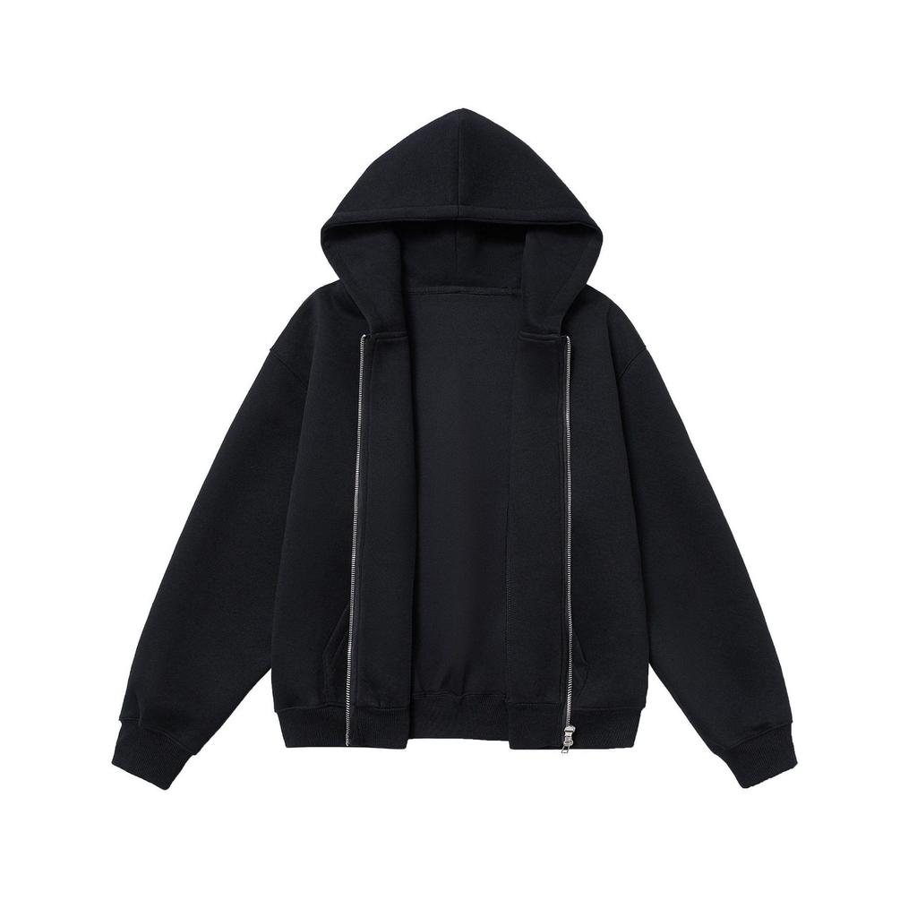 Unisex Color Block Zipper Cardigan Hoodie - Trendy Casual Autumn/Winter Jacket