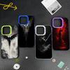Чехол для телефона Evil Wings-Angel Wings для iPhone 17,16,15,14,13,12, Pro MAX Черный Матовый Ударопрочный Чехол