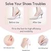 НОВЫЙ Защитный стикер для каблука высокого каблука, подкладка, захваты, женские стельки для обуви, облегчение боли, уменьшение размера, подушечка для ухода за ногами, вставка для обуви