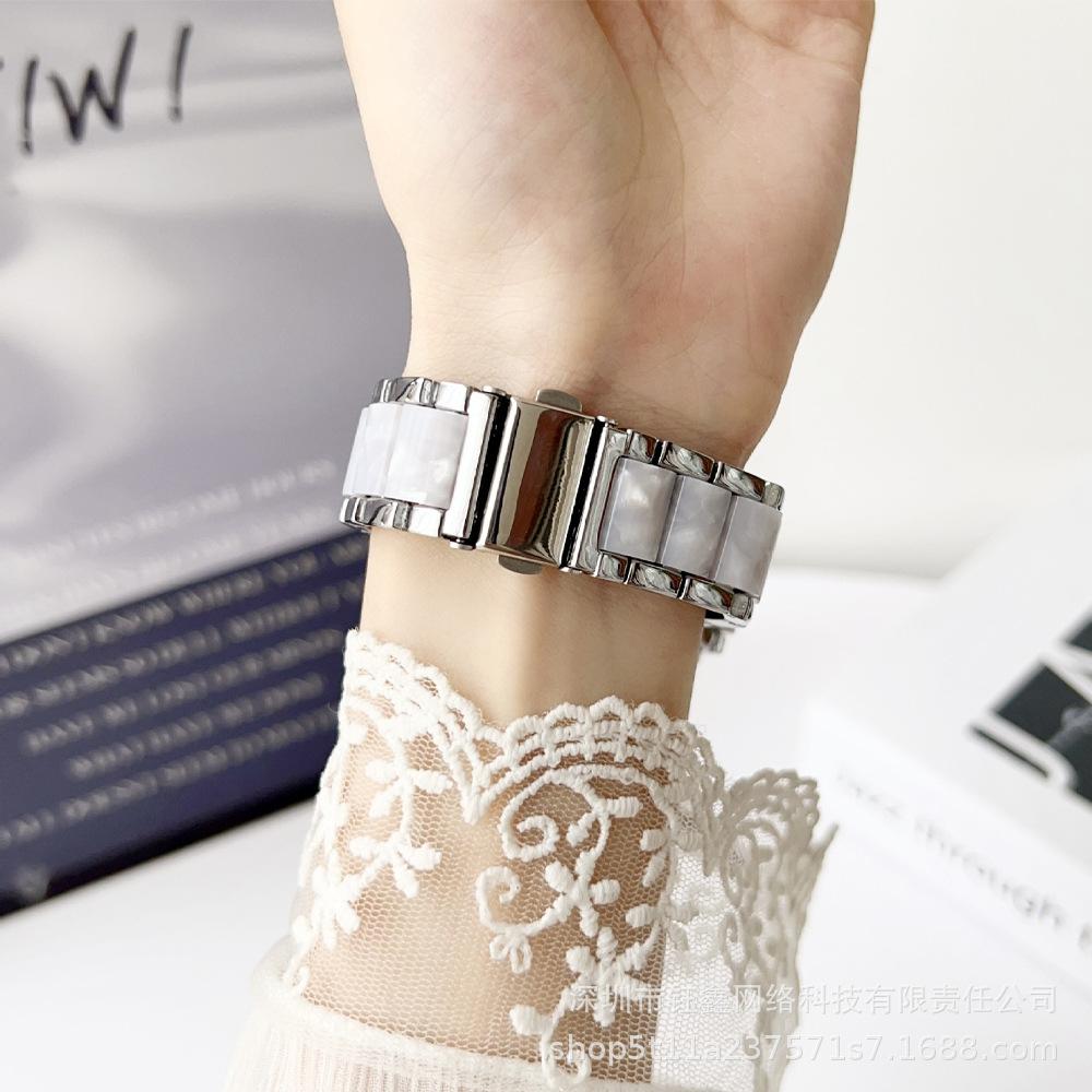 Винтажный ремешок из смолы в китайском стиле для Apple iWatch, Samsung, Huawei