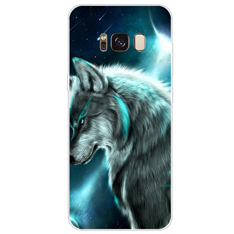 Чехол для Samsung Galaxy S8 Plus, силиконовый чехол, милый мягкий чехол из ТПУ для Samsung Galaxy S8 S 8 Plus, чехол-бампер для телефона S8Plus Coque